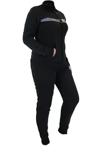 Tuta Sportiva Donna Felpata | Aki Nero 21721