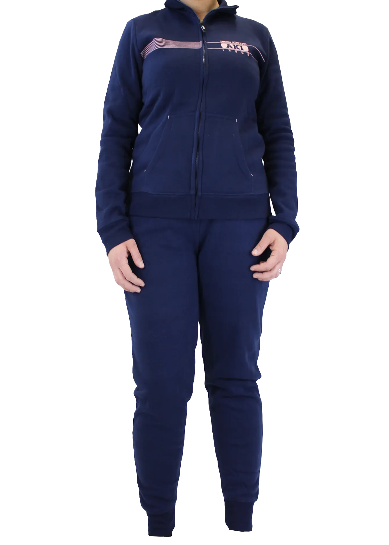 Tuta Sportiva Donna Felpata Navy | Aki 21721