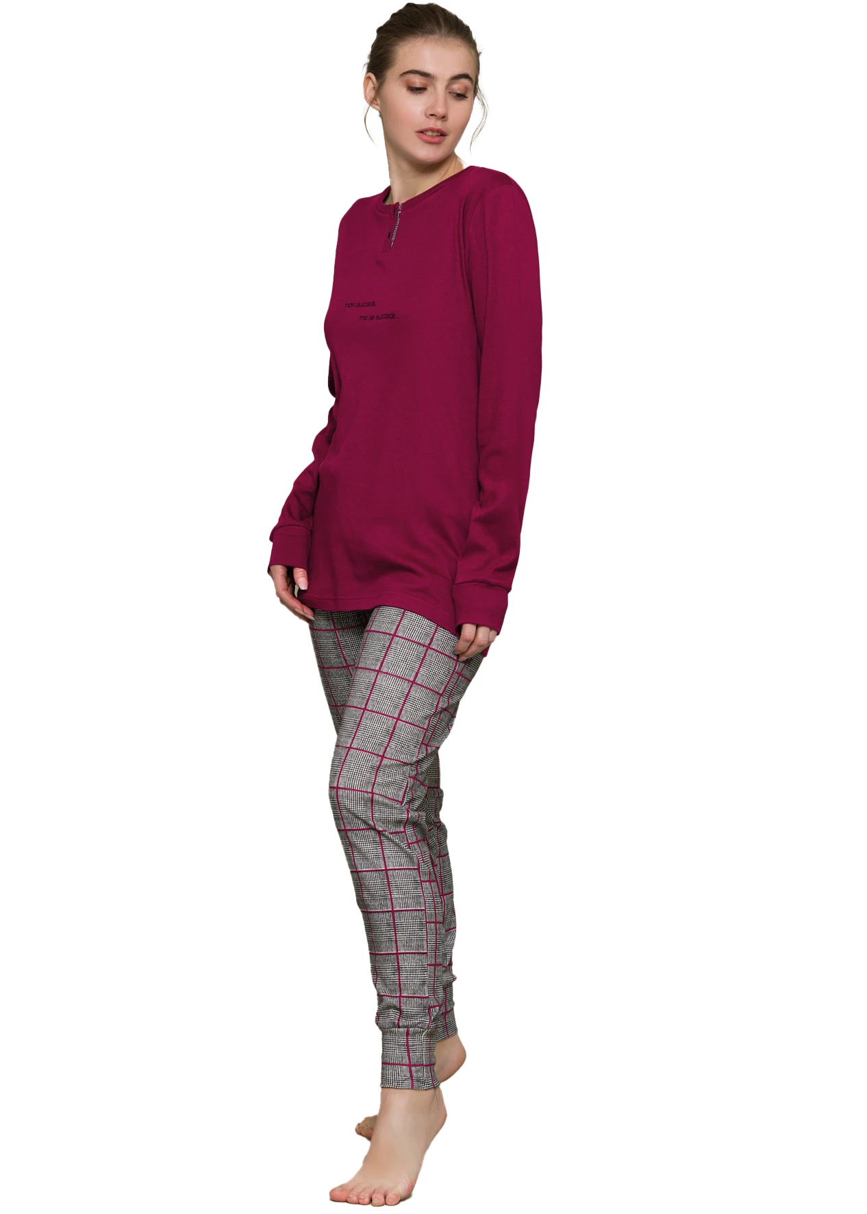 Pigiama Donna Caldo cotone | Pigiamiamoci 2637