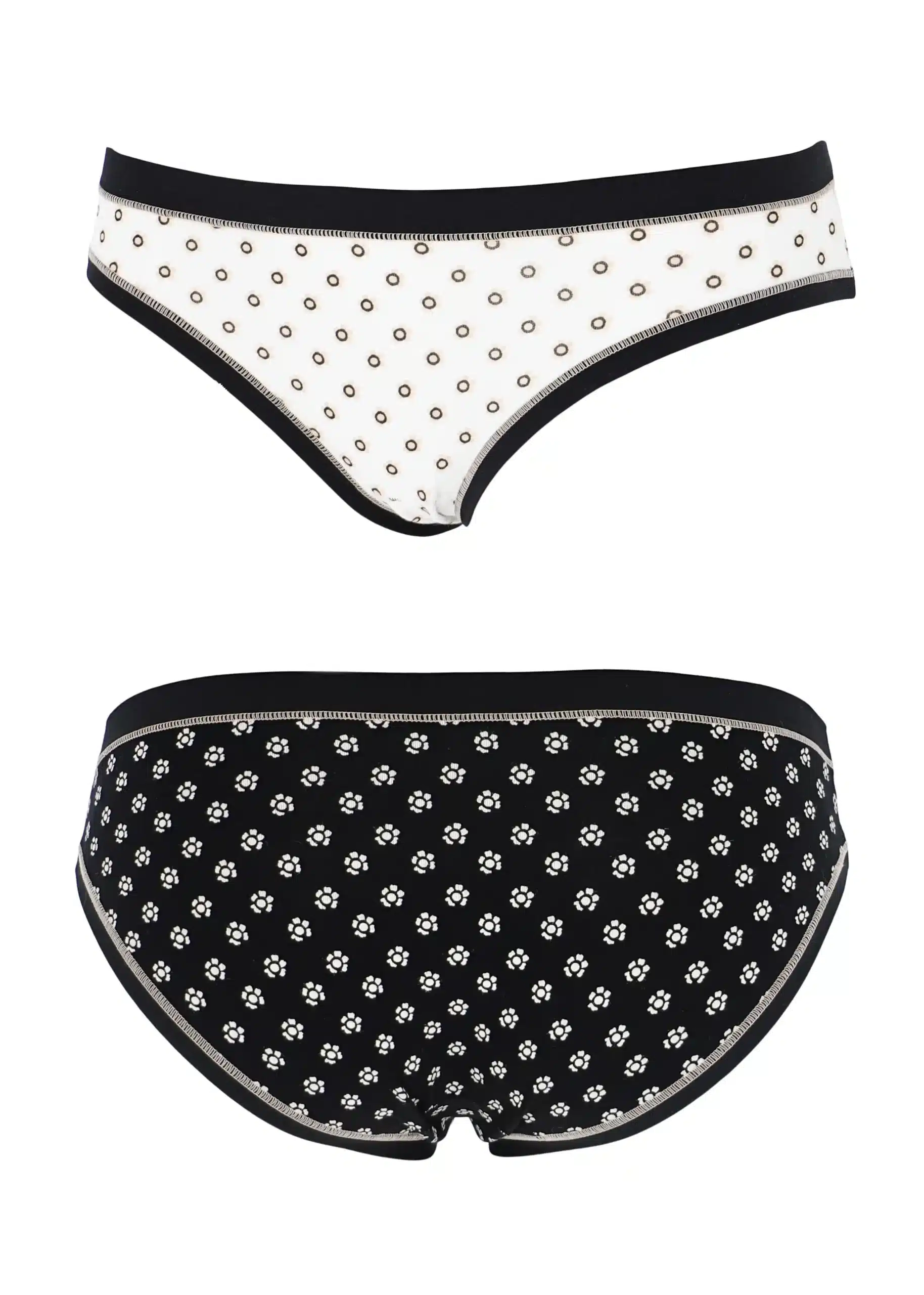 Slip Donna Mini Tris Assortito | Cotonella 3362-2 - immagine 2