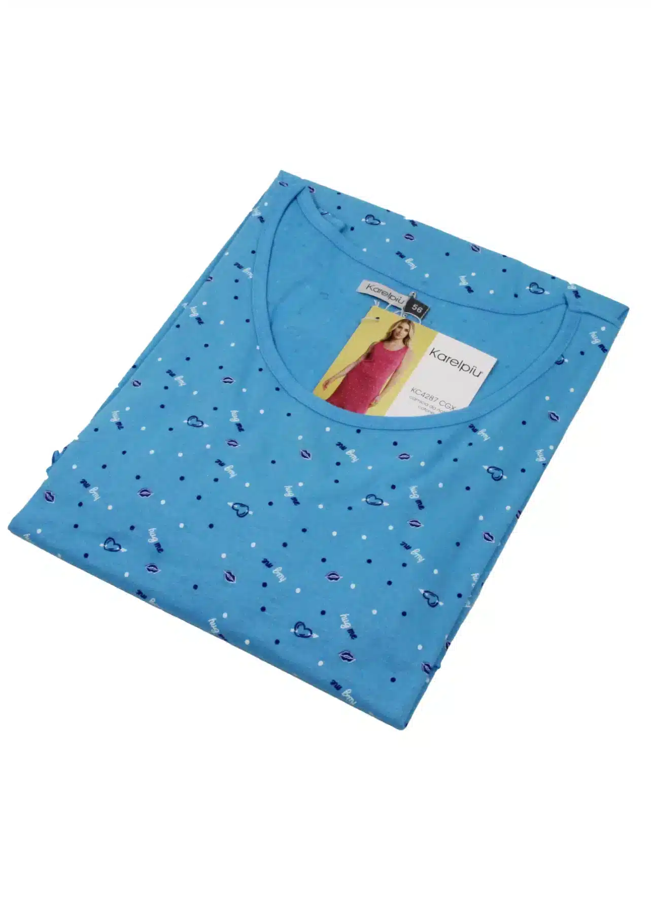Camicia da Notte Spalla larga Calibrata | Karel 4287 - immagine 3