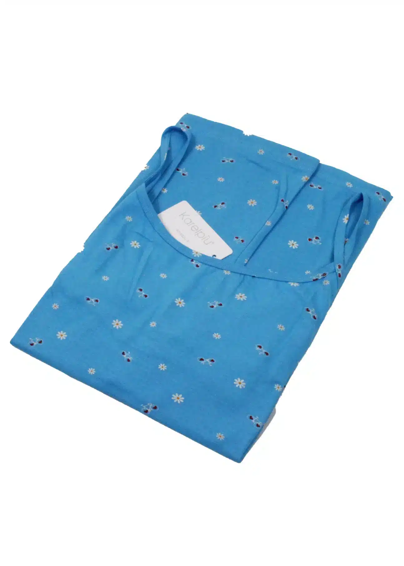 Pigiama Donna Bretella Pantaloncino Calibrato | Karel 4278 - immagine 2