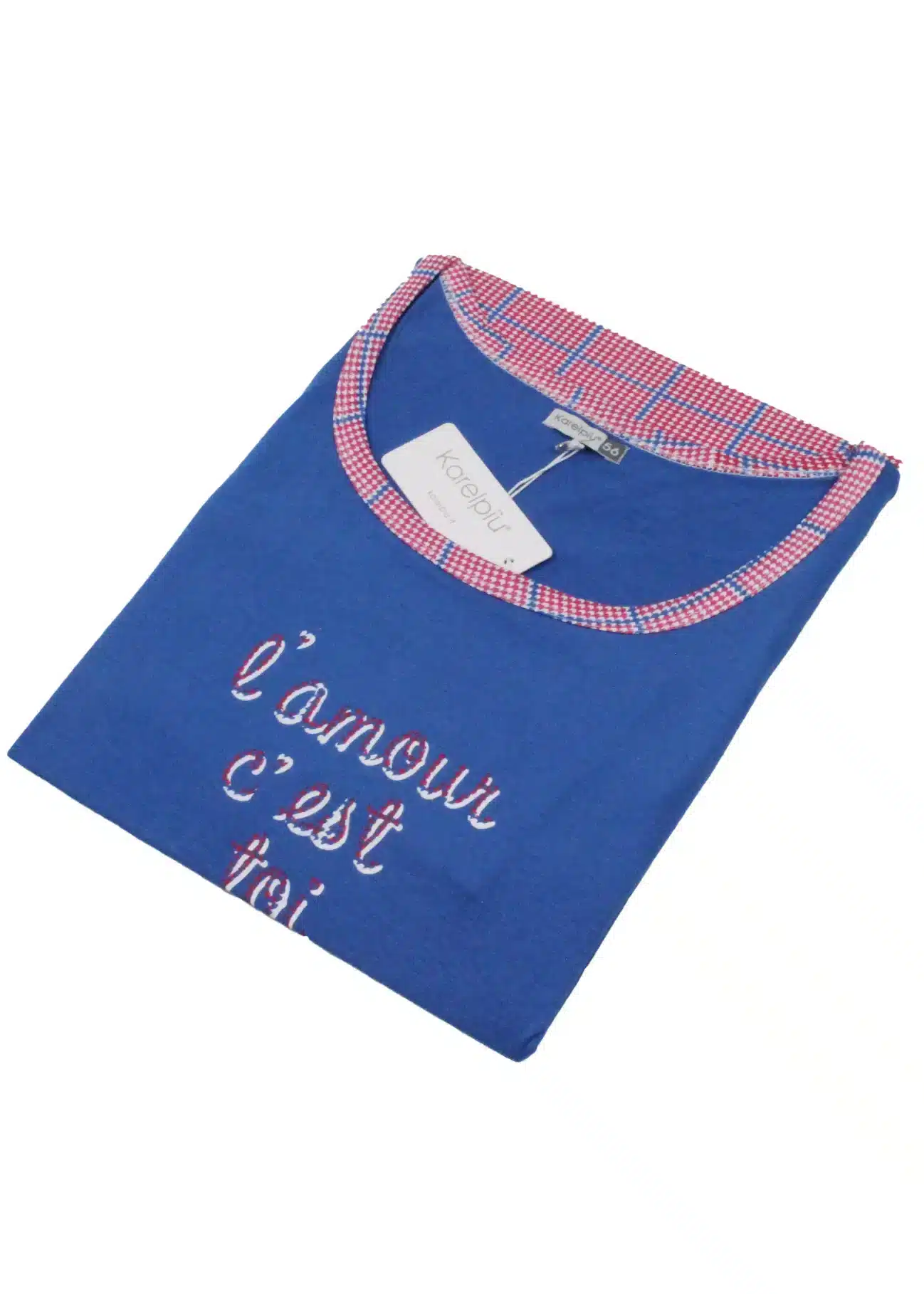 Pigiama Donna Spalla larga Calibrato | Karel 4298 - immagine 3