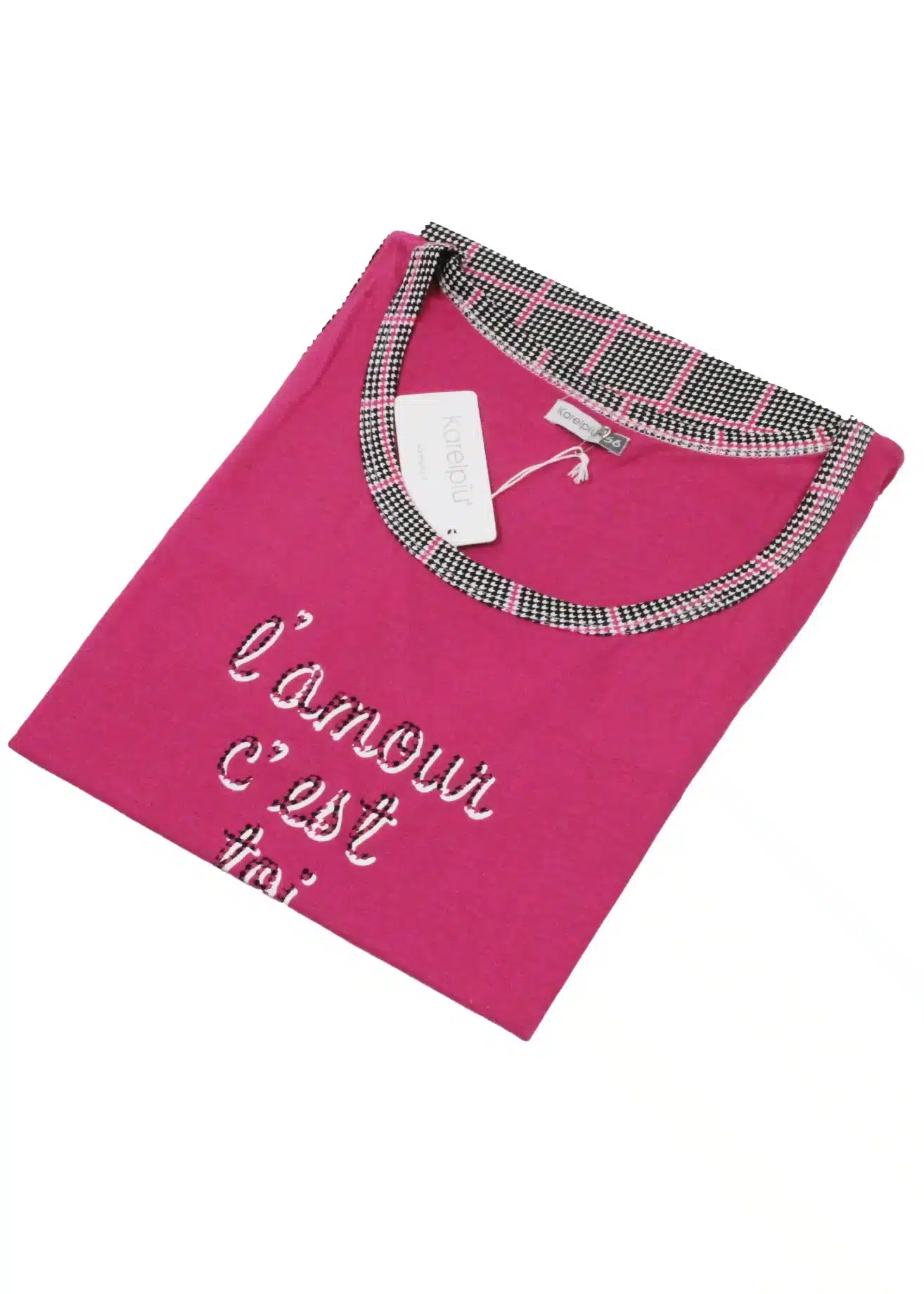 Pigiama Donna Spalla larga Calibrato | Karel 4298 - immagine 2