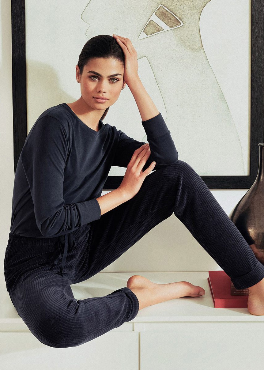 Pigiama Donna con pantalone velluto | Jadea Home - immagine 2