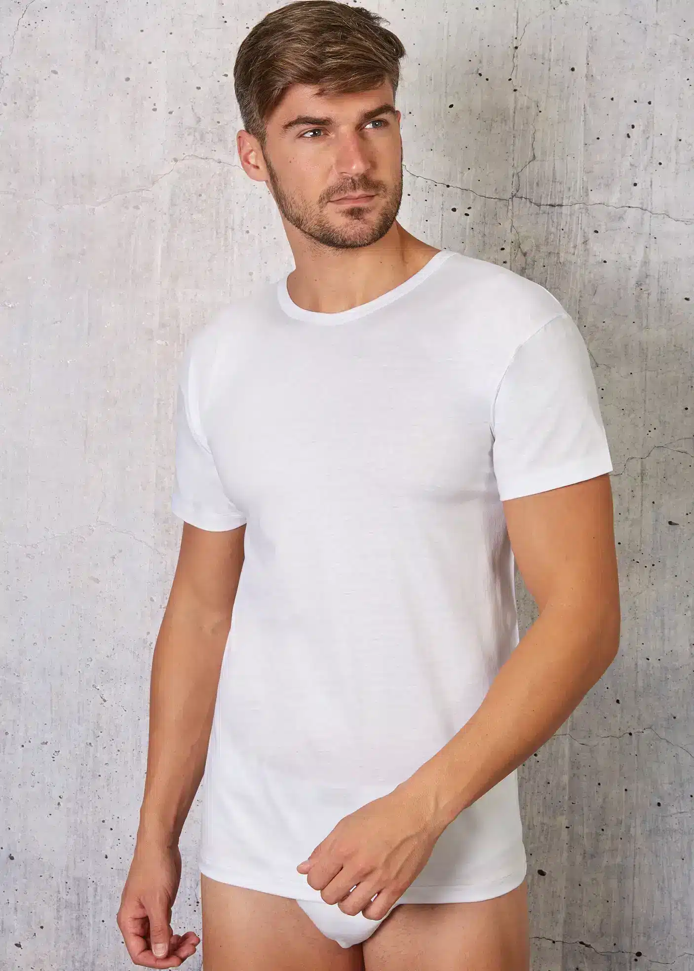 Mezza manica Uomo Calibrata taglie Maxi | Speroni 553