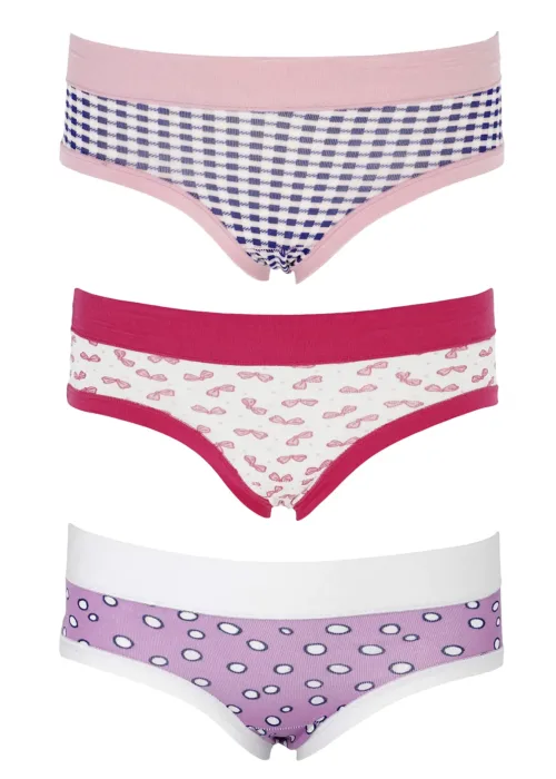 Slip Bambina cotone 2 e 4 anni | Cotonella Tris 298
