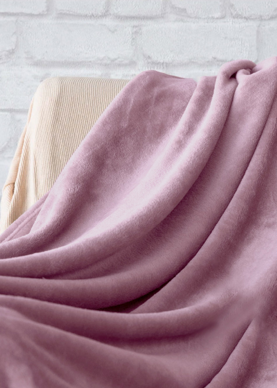 Plaid effetto ciniglia con Volant | LovelyShabby Bliss