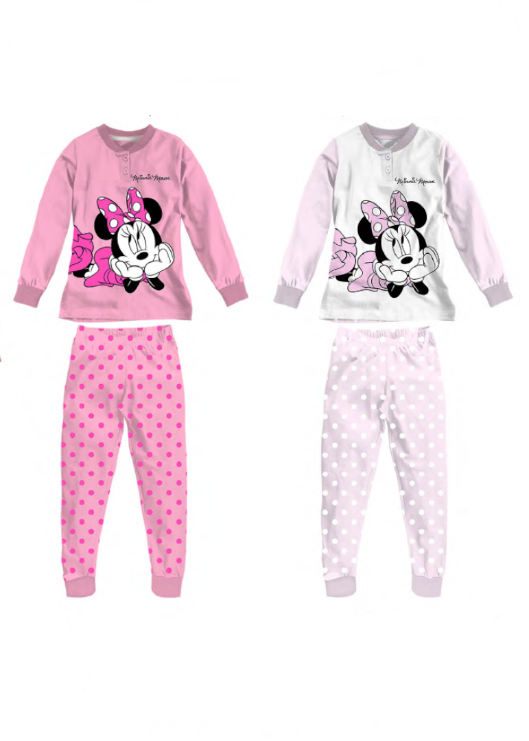Pigiama Lungo Bimba Cotone leggero | Minnie