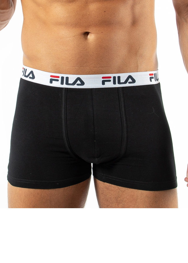 Boxer Uomo FILA Bianco e Nero - immagine 3