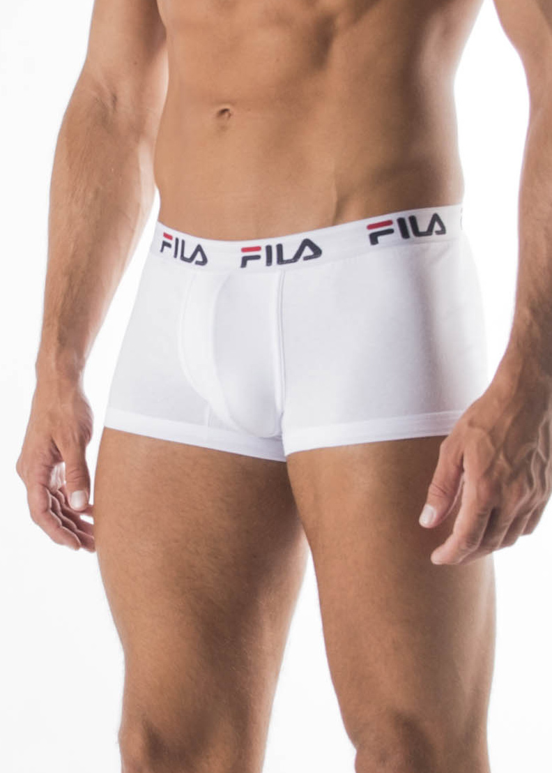 Boxer Uomo FILA Bianco e Nero - immagine 2
