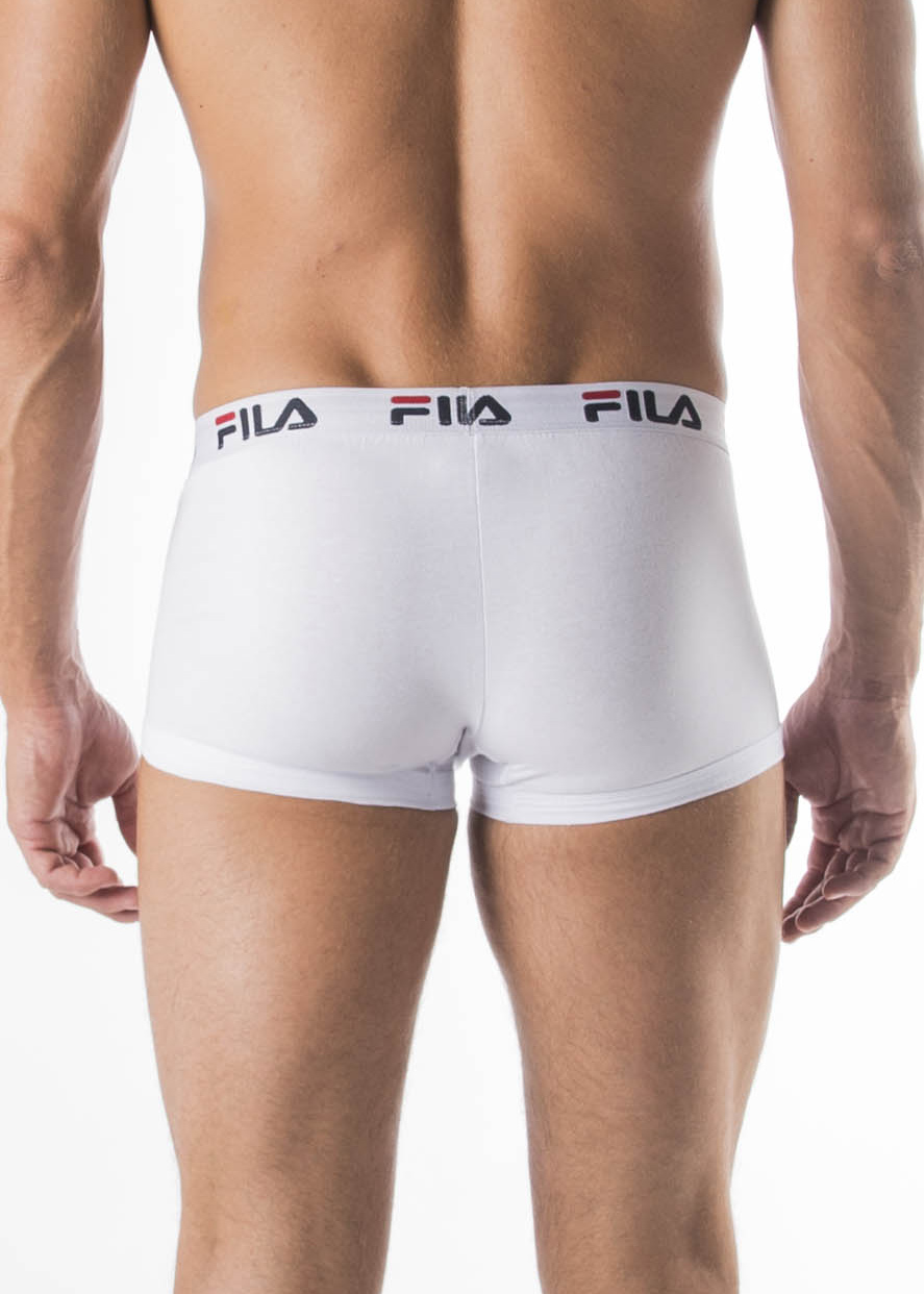 Boxer Uomo FILA Bianco e Nero - immagine 4