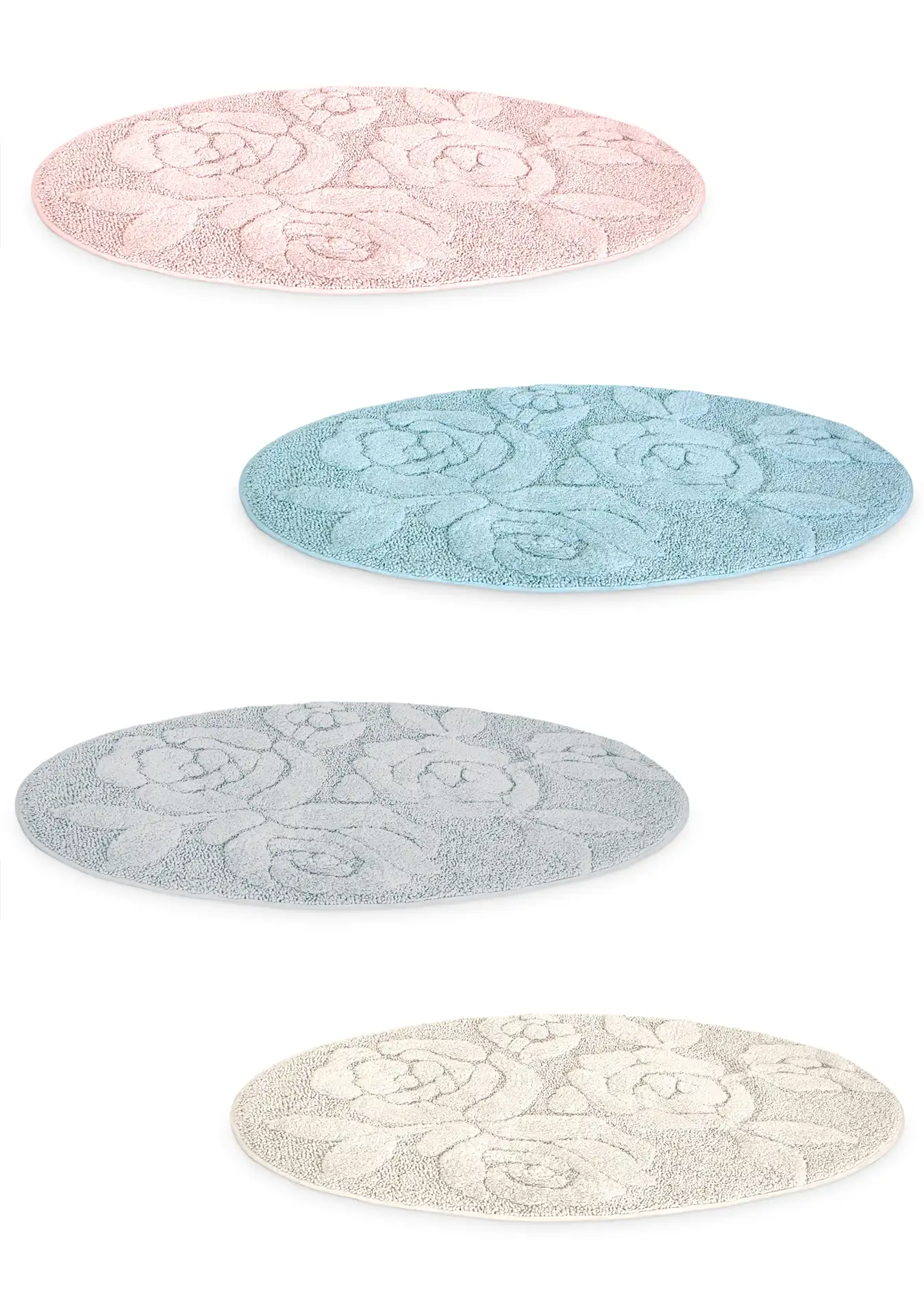 Tappeto Ovale 60x110 in cotone | Lovely Shabby