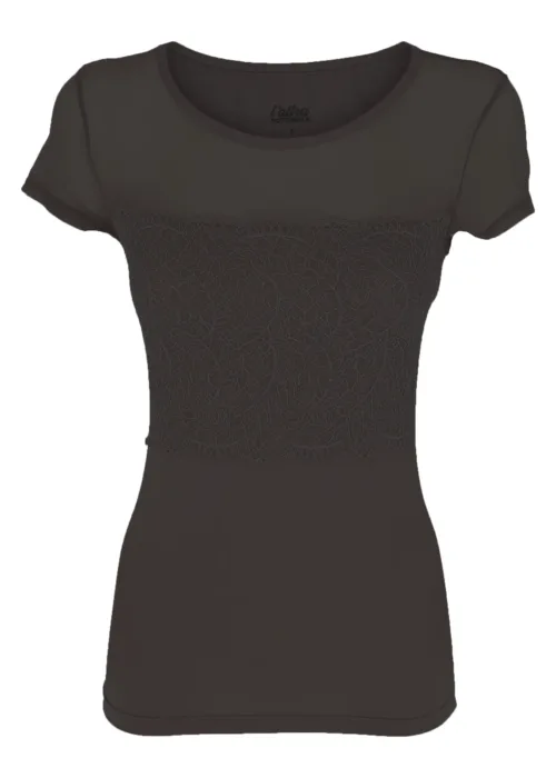 Maglia Mezza manica Viscosa e Pizzo | Cotonella | GD396n