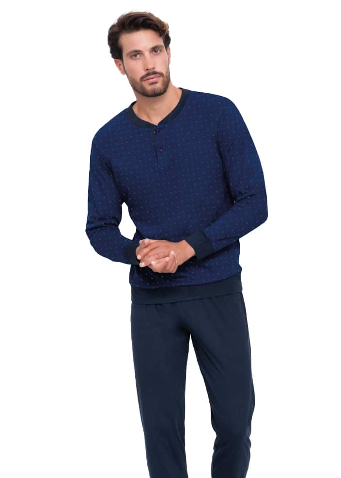 Pigiama Uomo Cotone Lungo | IlGranchio 1039