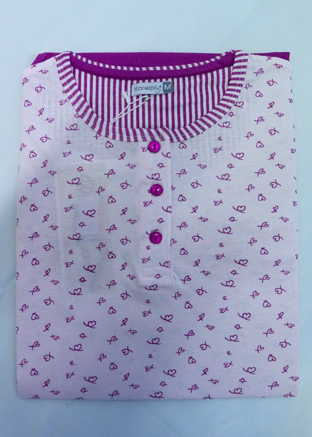 Pigiama Donna Corto Cotone | Karel 2058 - immagine 4