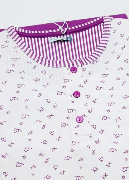 Pigiama Donna Corto Cotone | Karel 2058 - immagine 3