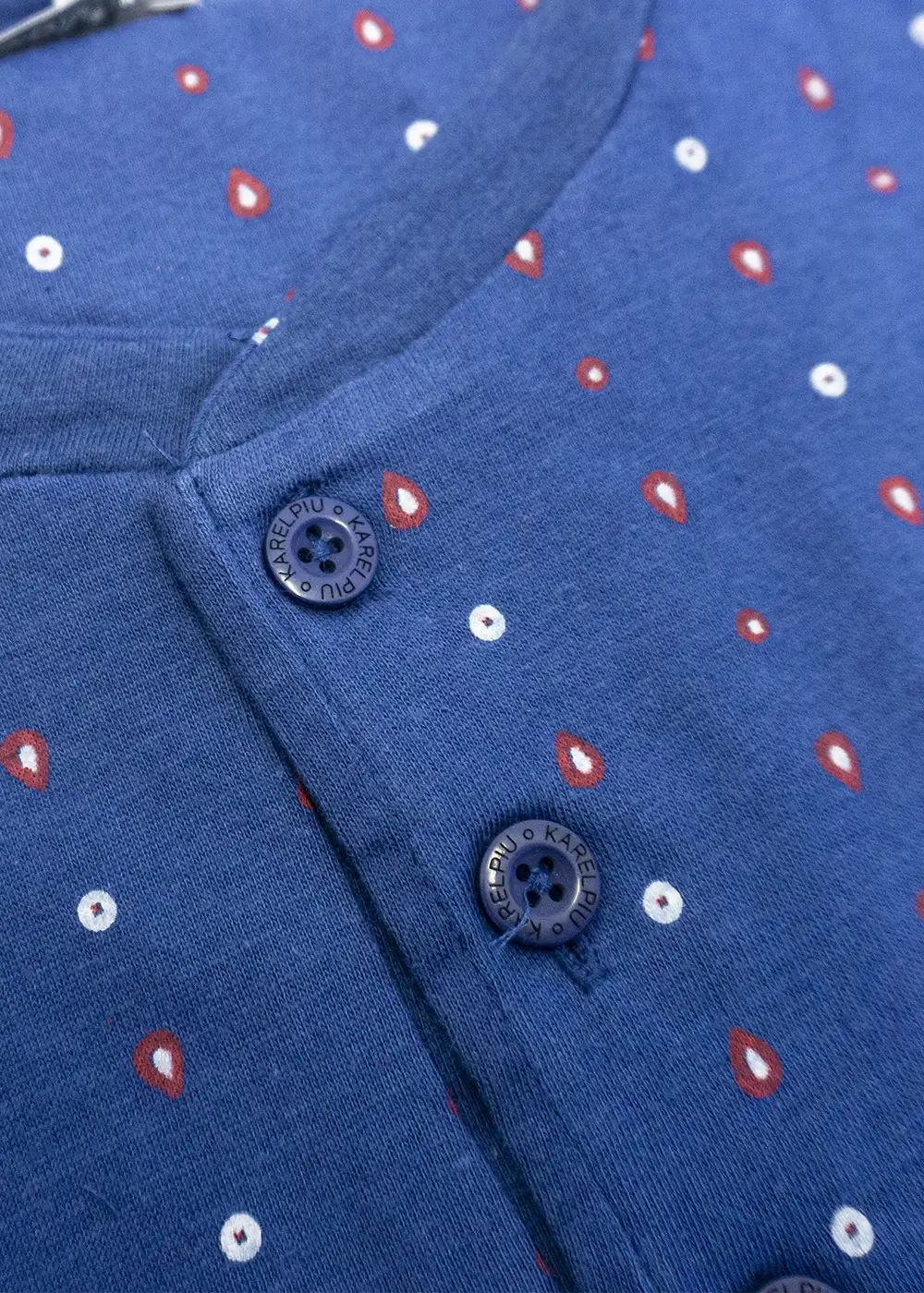 Pigiama Uomo Lungo Calibrato Cotone | Karel 2178 - immagine 3