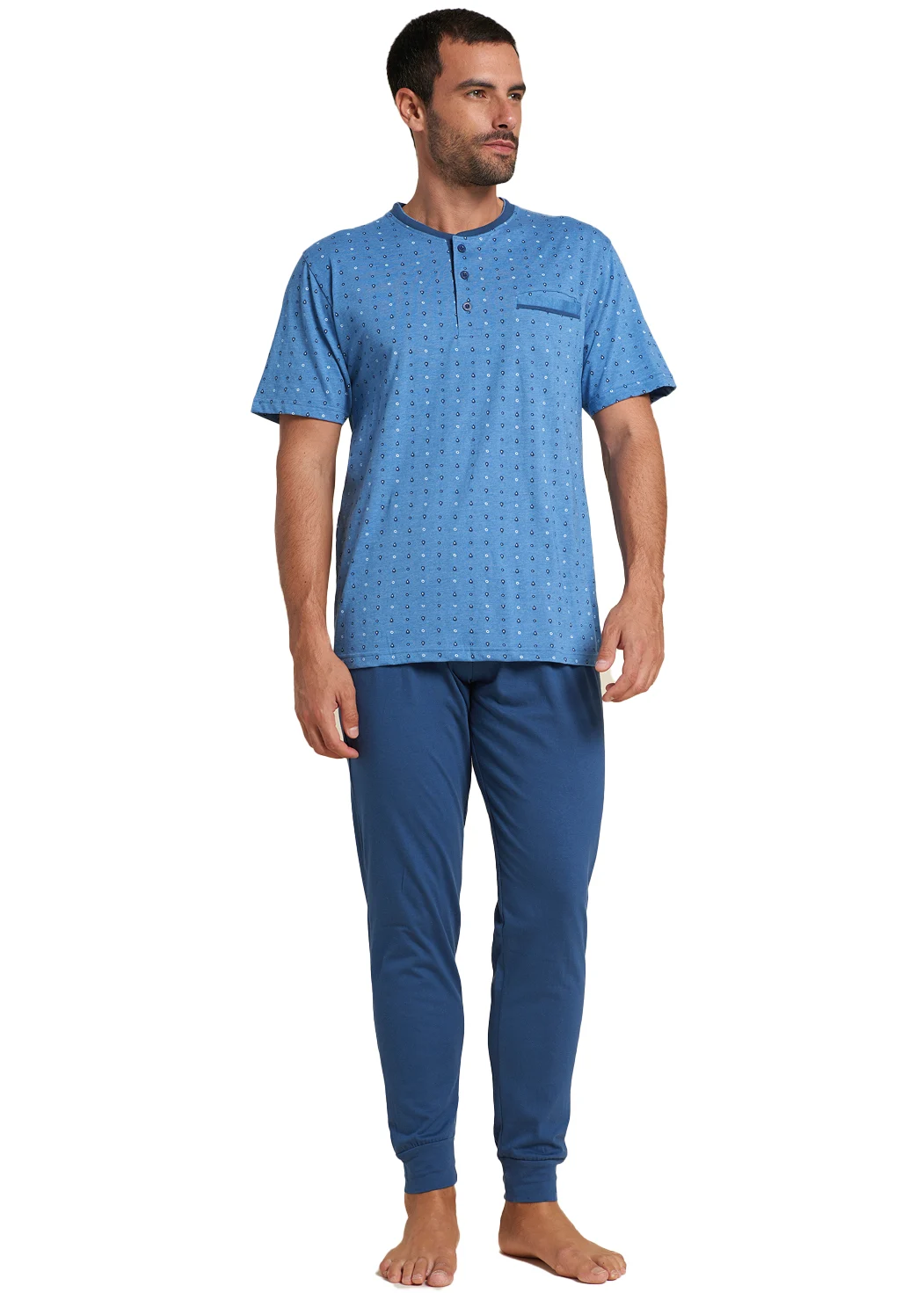 Pigiama Uomo Calibrato 3 pezzi | Karel 2181