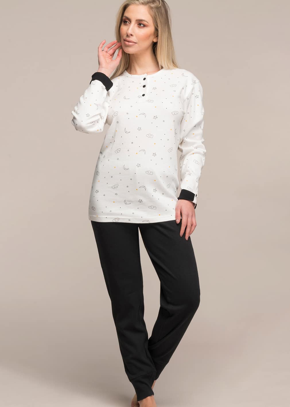 Pigiama Donna Caldo cotone | Karelpiù 1047