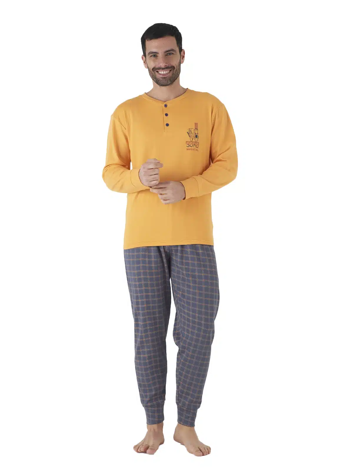 Pigiama Caldo Cotone Uomo | Karel 5133