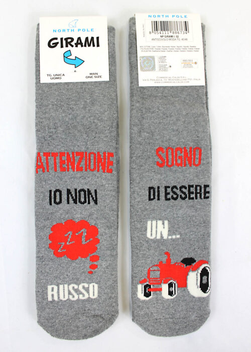 Calzini antiscivolo uomo | North Pole | Sogno