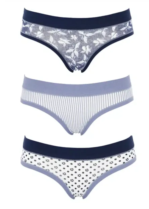 Slip Donna Mini Tris Assortito | Cotonella GD018