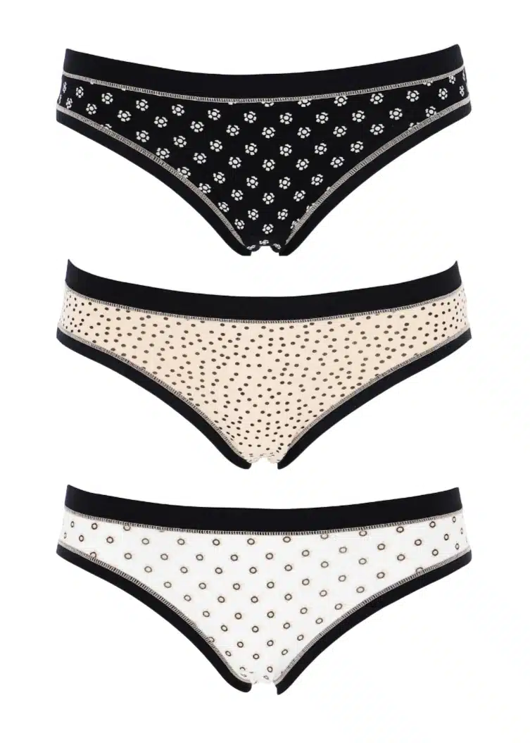 Slip Donna Mini Tris Assortito | Cotonella 3362-2