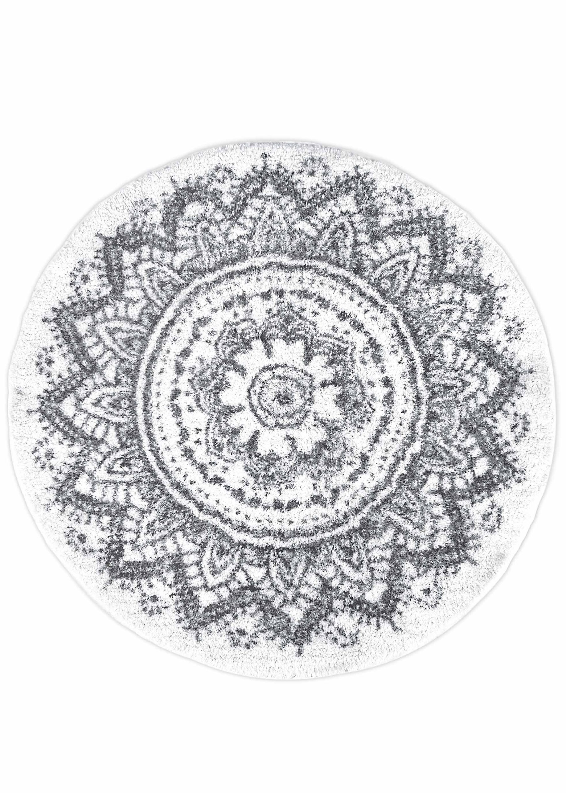 Tappeto Bagno Tondo | Lovely Shabby Mandala - immagine 2