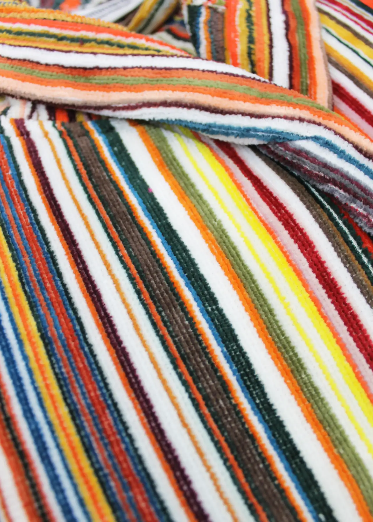 Accappatoio Uomo in Spugna Cinigliata | Sommaruga Stripe - immagine 2