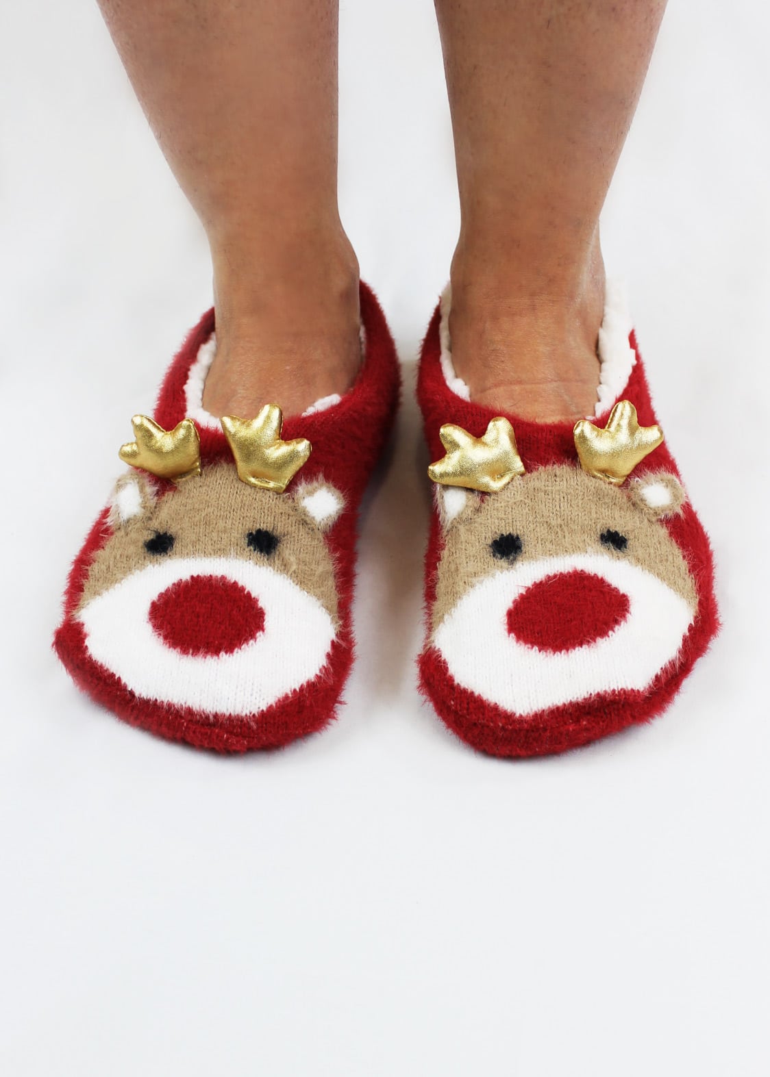 Babbucce Natalizie Donna | Noidìnotte | Renna