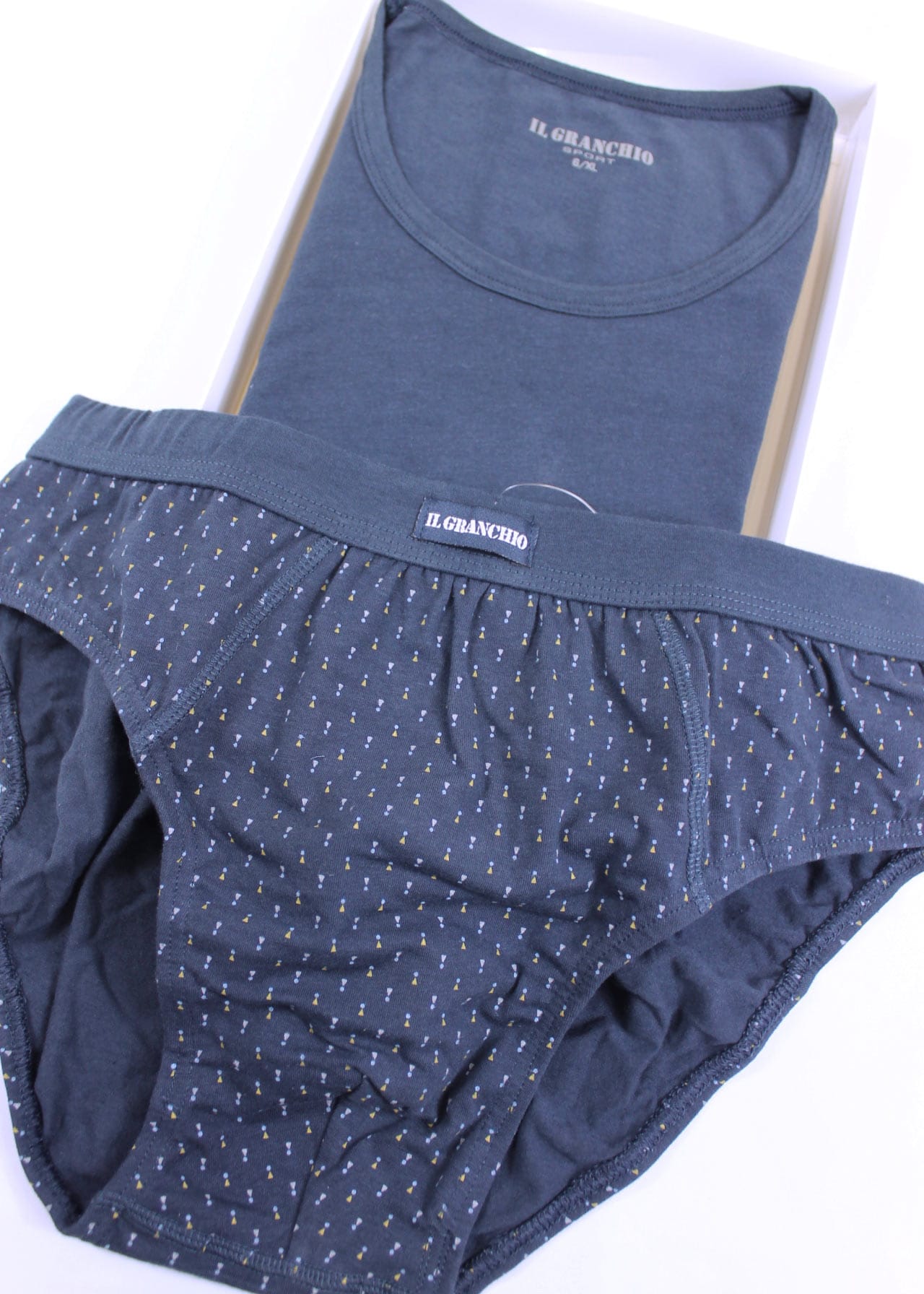 Coordinato Uomo T-Shirt e Slip | Il Granchio1208S - immagine 3