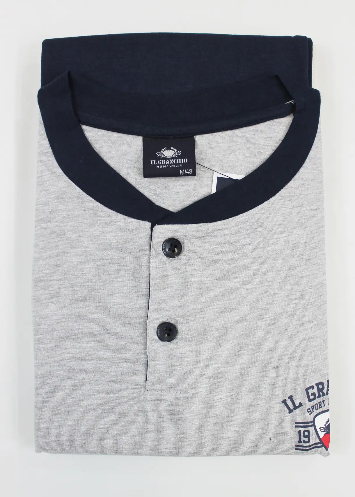 Pigiama Uomo Cotone Lungo | IlGranchio 1044 - immagine 2