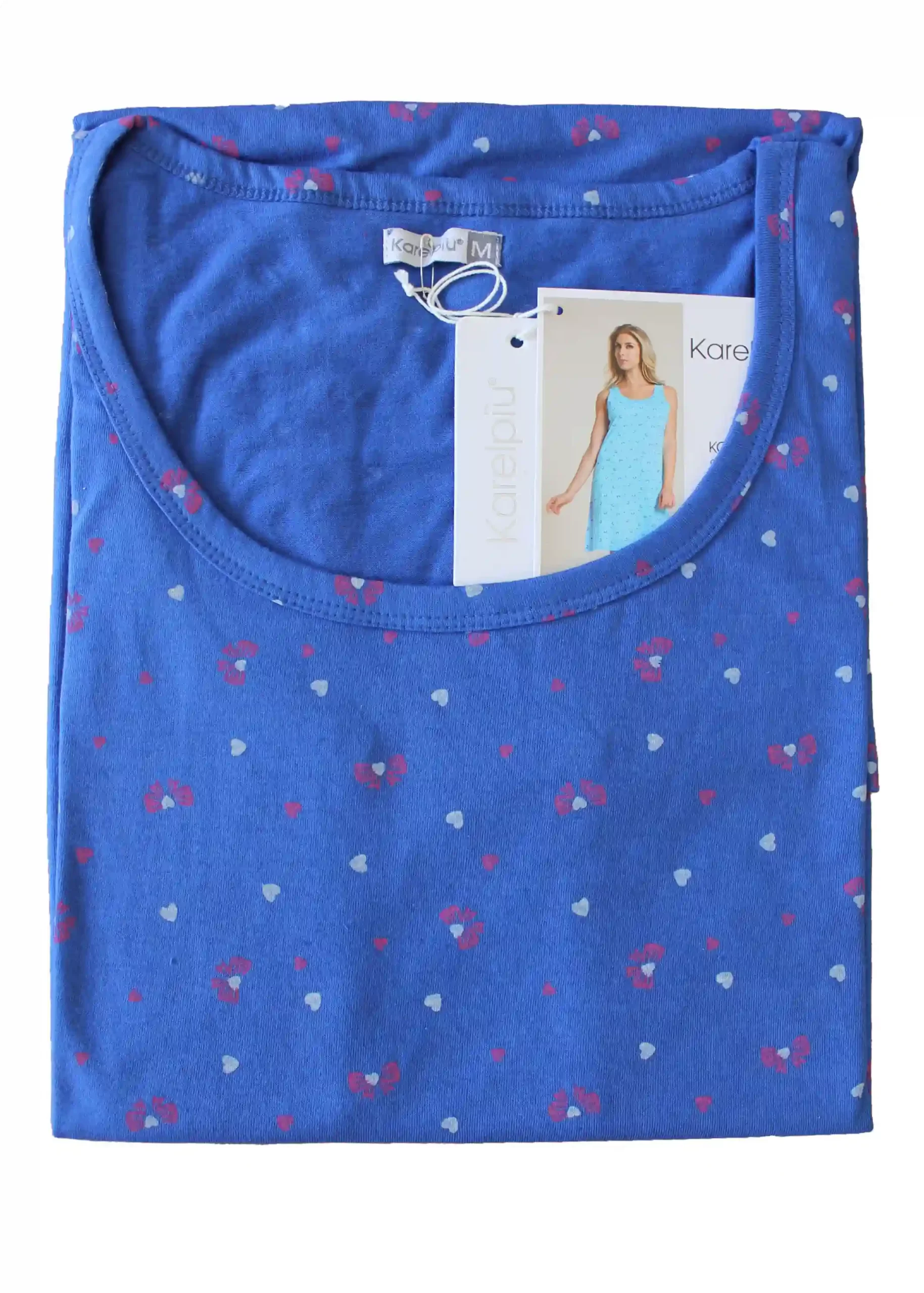 Camicia Notte Spalla larga 100% Cotone | Karel 2314 - immagine 2
