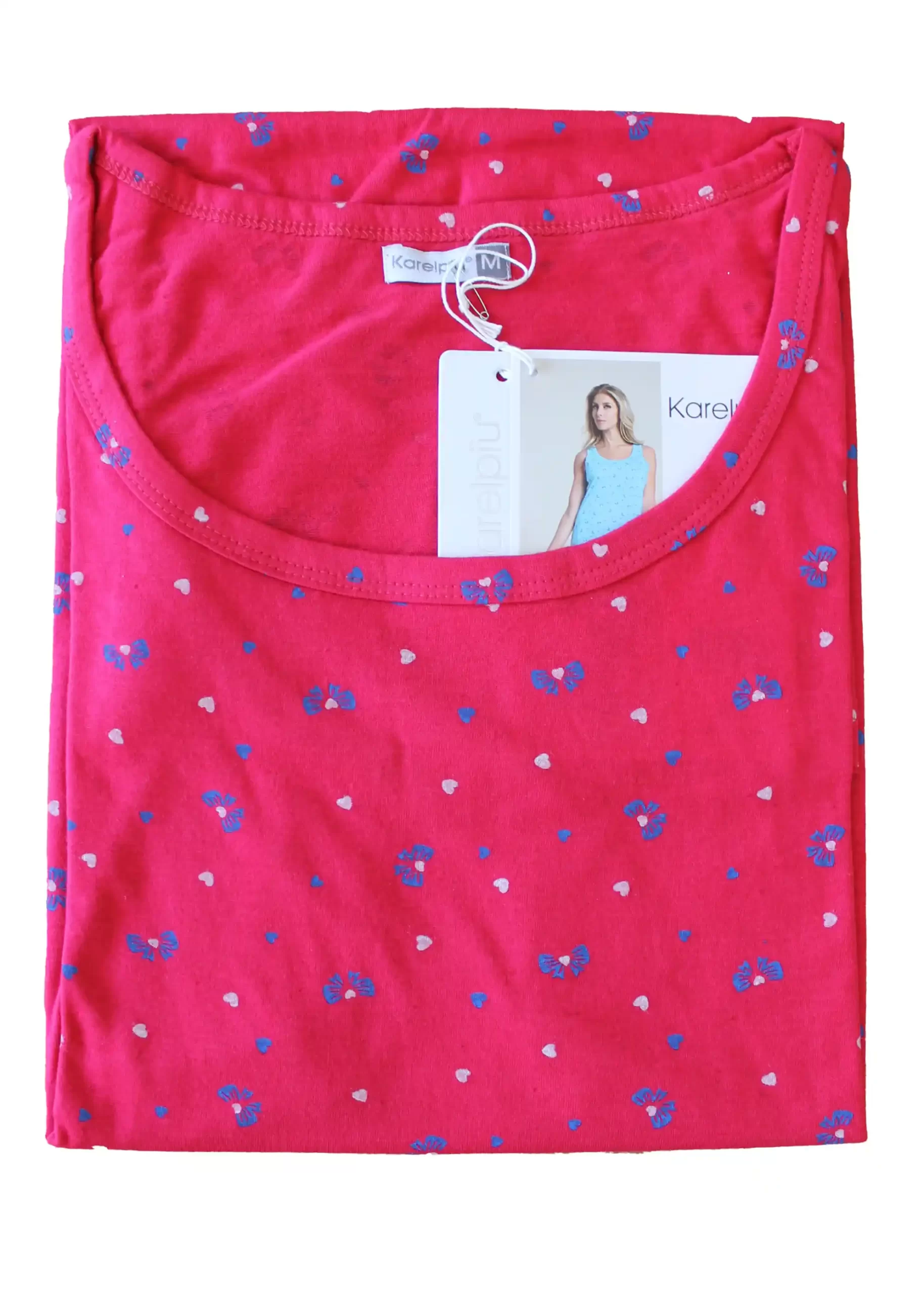 Camicia Notte Spalla larga 100% Cotone | Karel 2314 - immagine 3