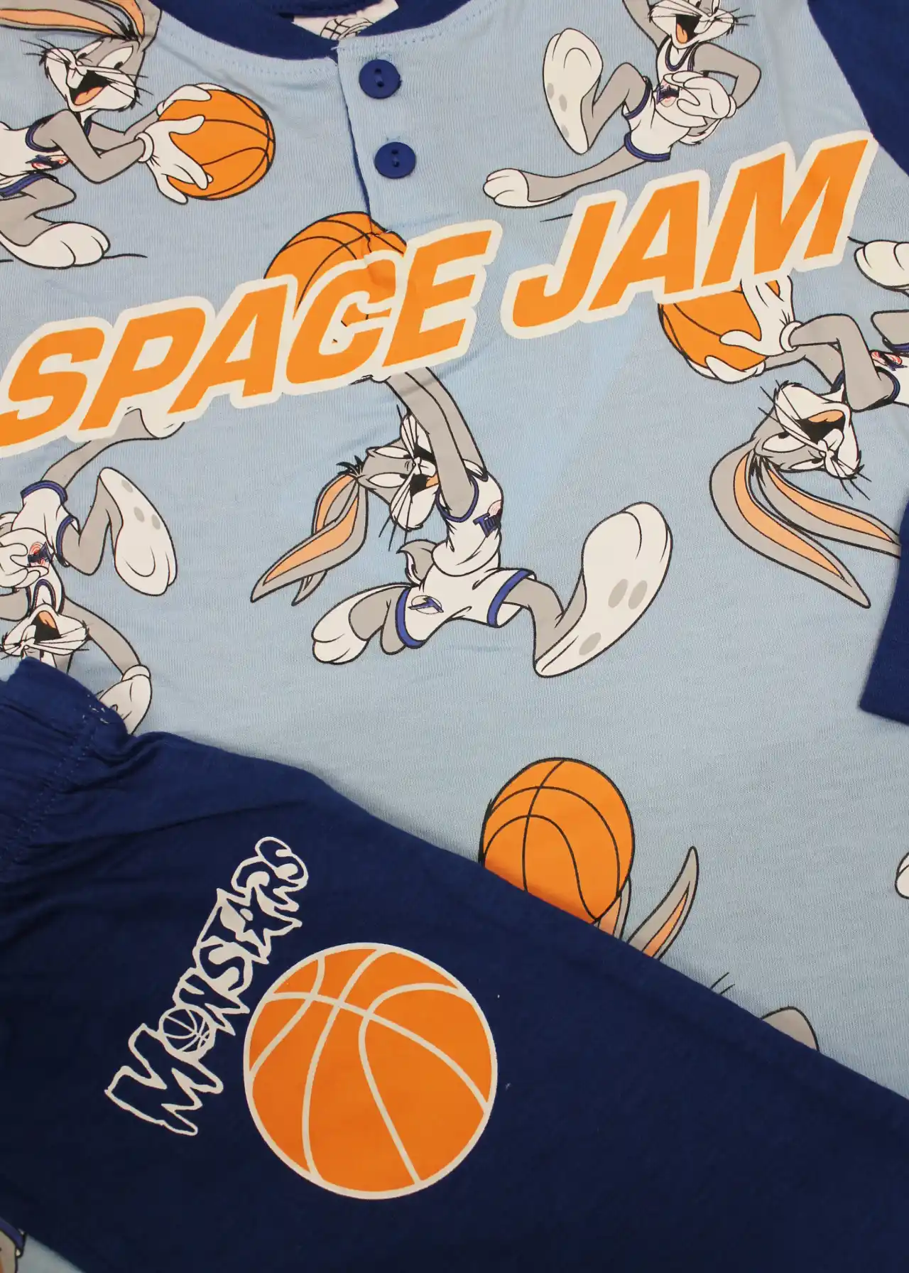 Pigiama Lungo Bimbo cotone leggero | Space Jam - immagine 3