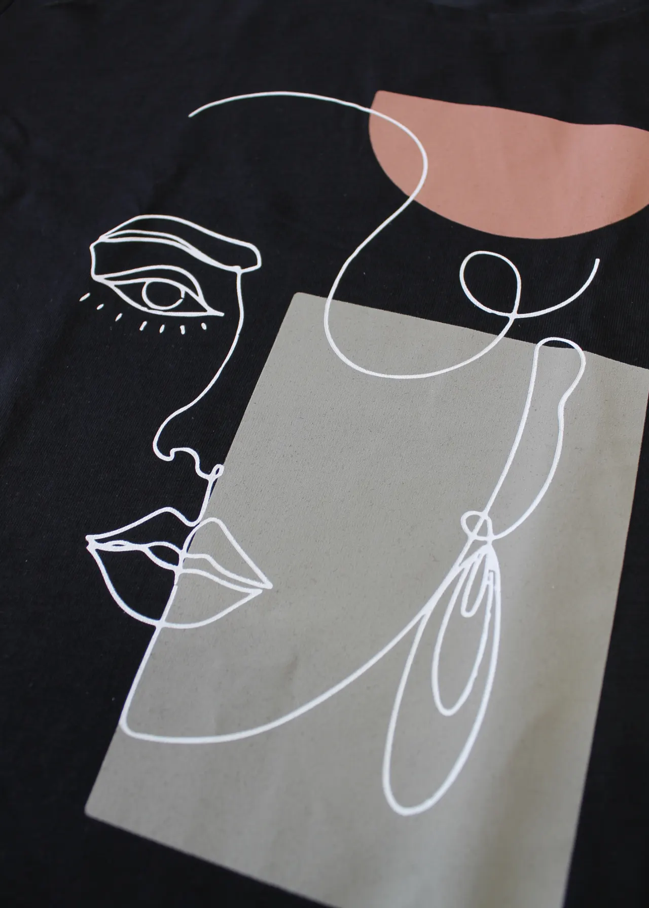 T-shirt Jadea Stampata Donna 100% Cotone - immagine 3