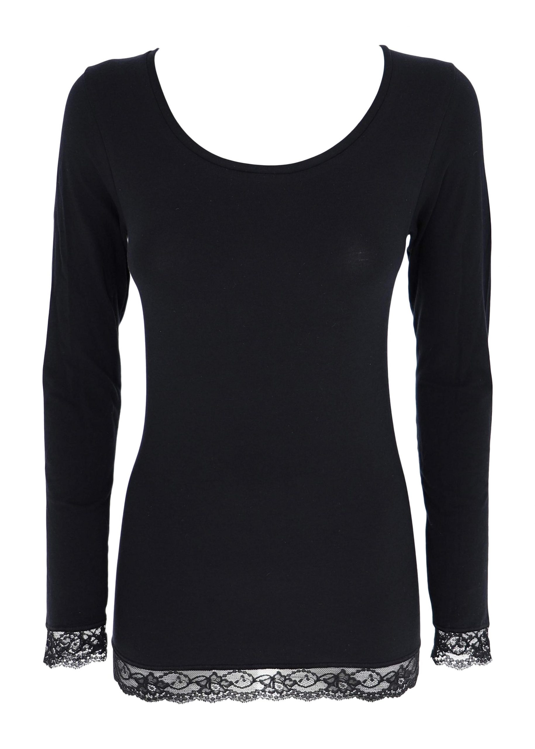 Maglia Sottogiacca Donna con Pizzo | Cotonella gd125n - immagine 2