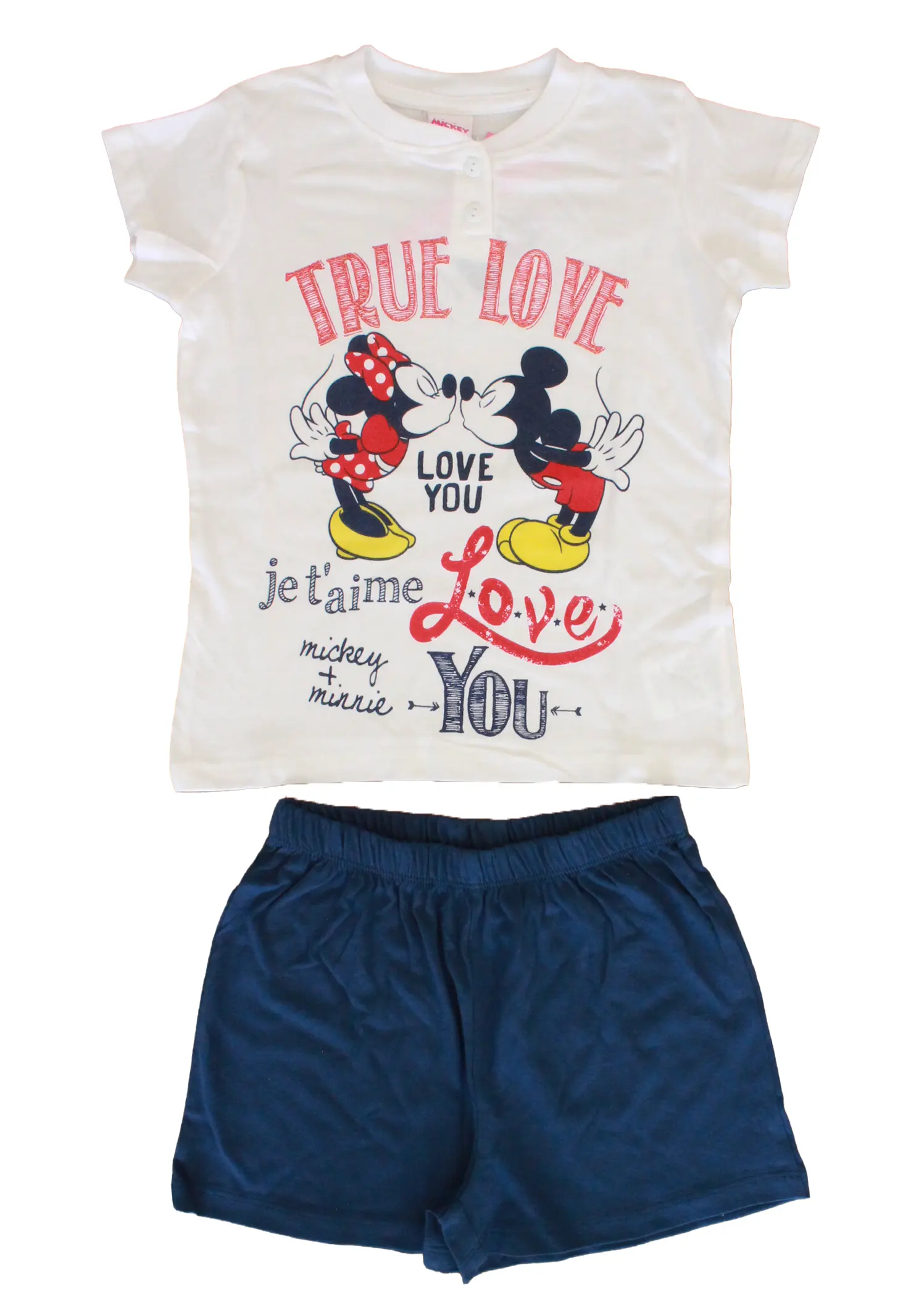 Pigiama Corto Bambina in cotone | Mickey&Friends - immagine 2