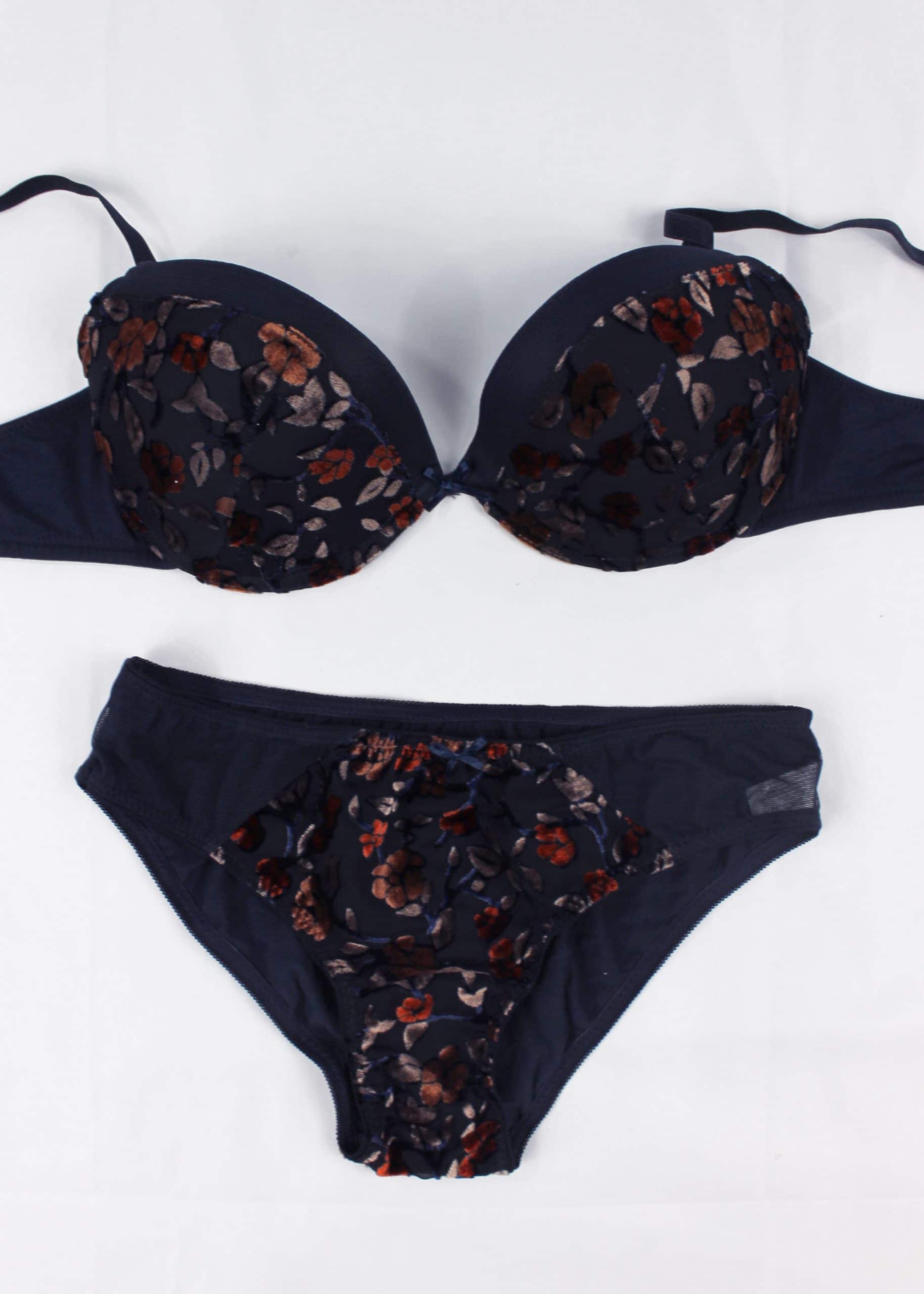 Completino Reggiseno Push up e Slip Jadea 4834 - immagine 4