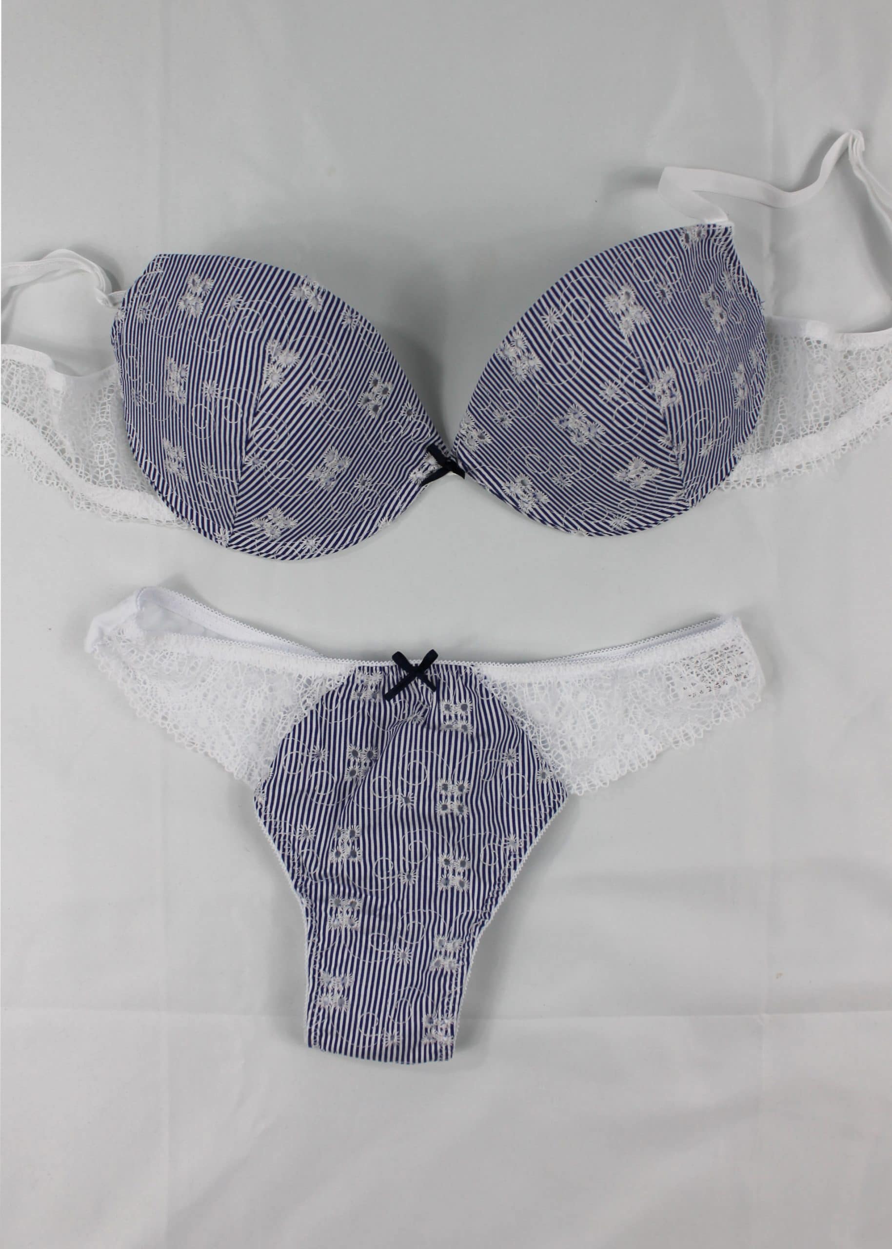 Completino Reggiseno Push up e Brasiliano Jadea 4938 - immagine 2