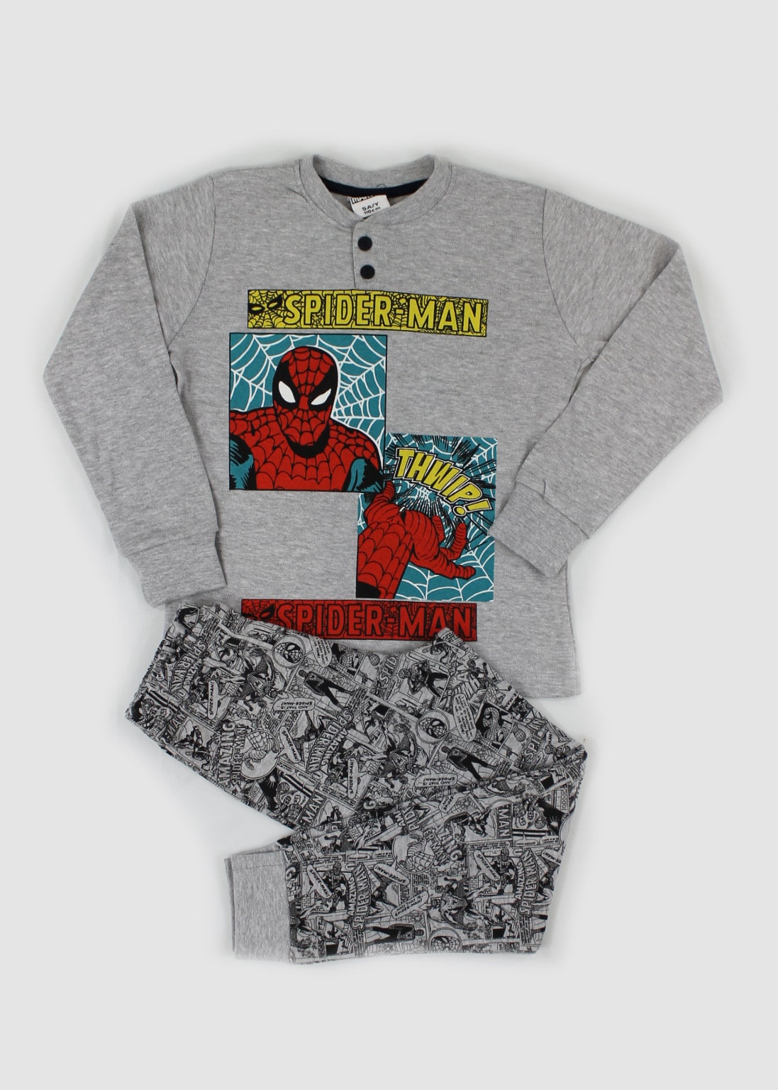 Pigiama Bimbo caldo cotone | Spiderman - immagine 2