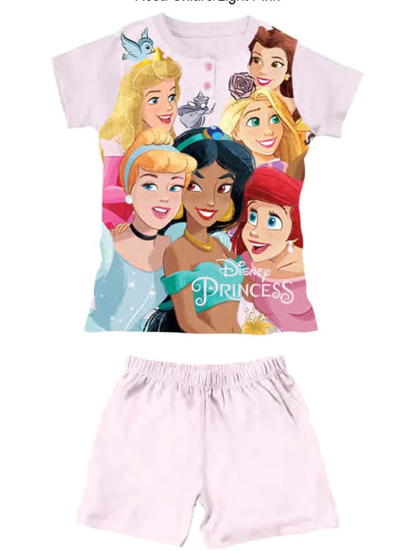 Pigiama Corto Bimba Cotone | Principesse by Sabor - immagine 2