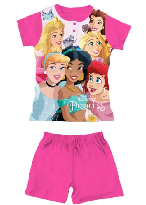 Pigiama Corto Bimba Cotone | Principesse by Sabor