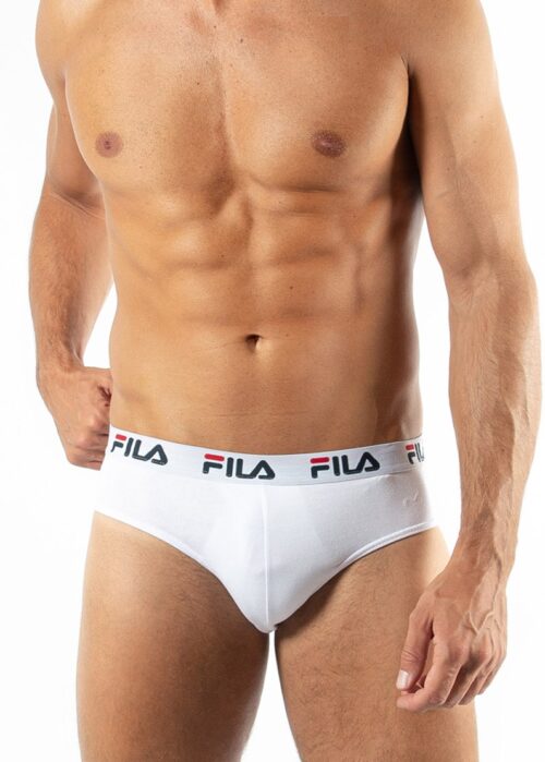 Slip Uomo Fila in Cotone | Bianco e Nero