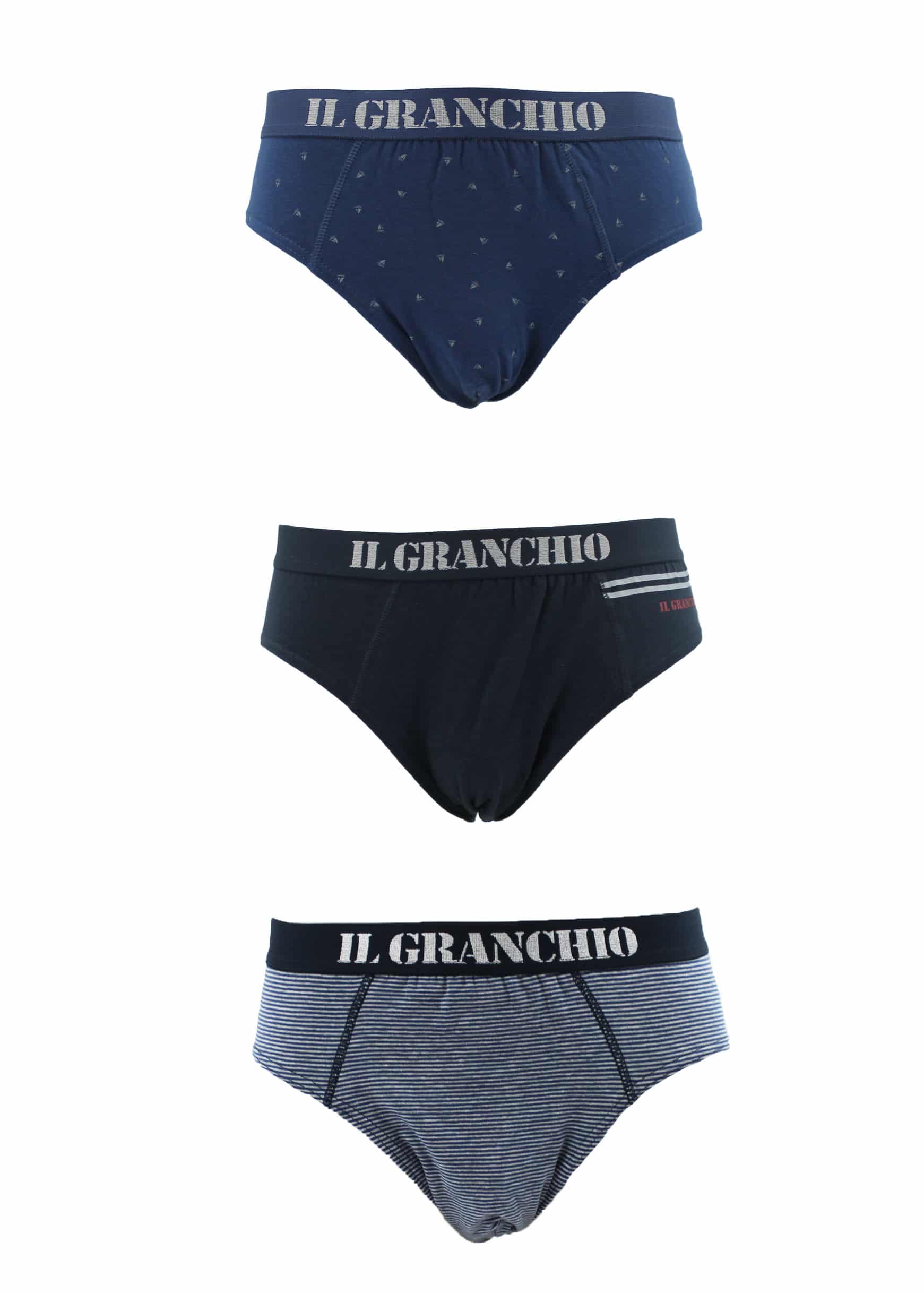 Slip Uomo Tris Assortito | Il Granchio 1204
