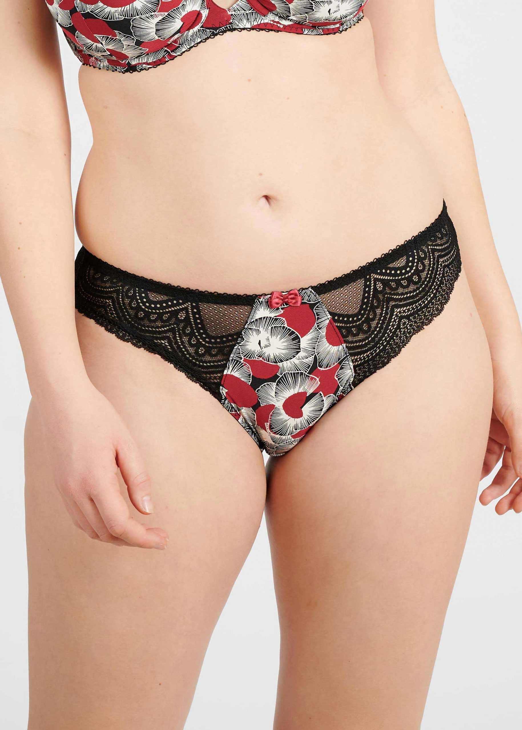 Slip Donna stampa e Pizzo | Sans Complexe Ludvine - immagine 2