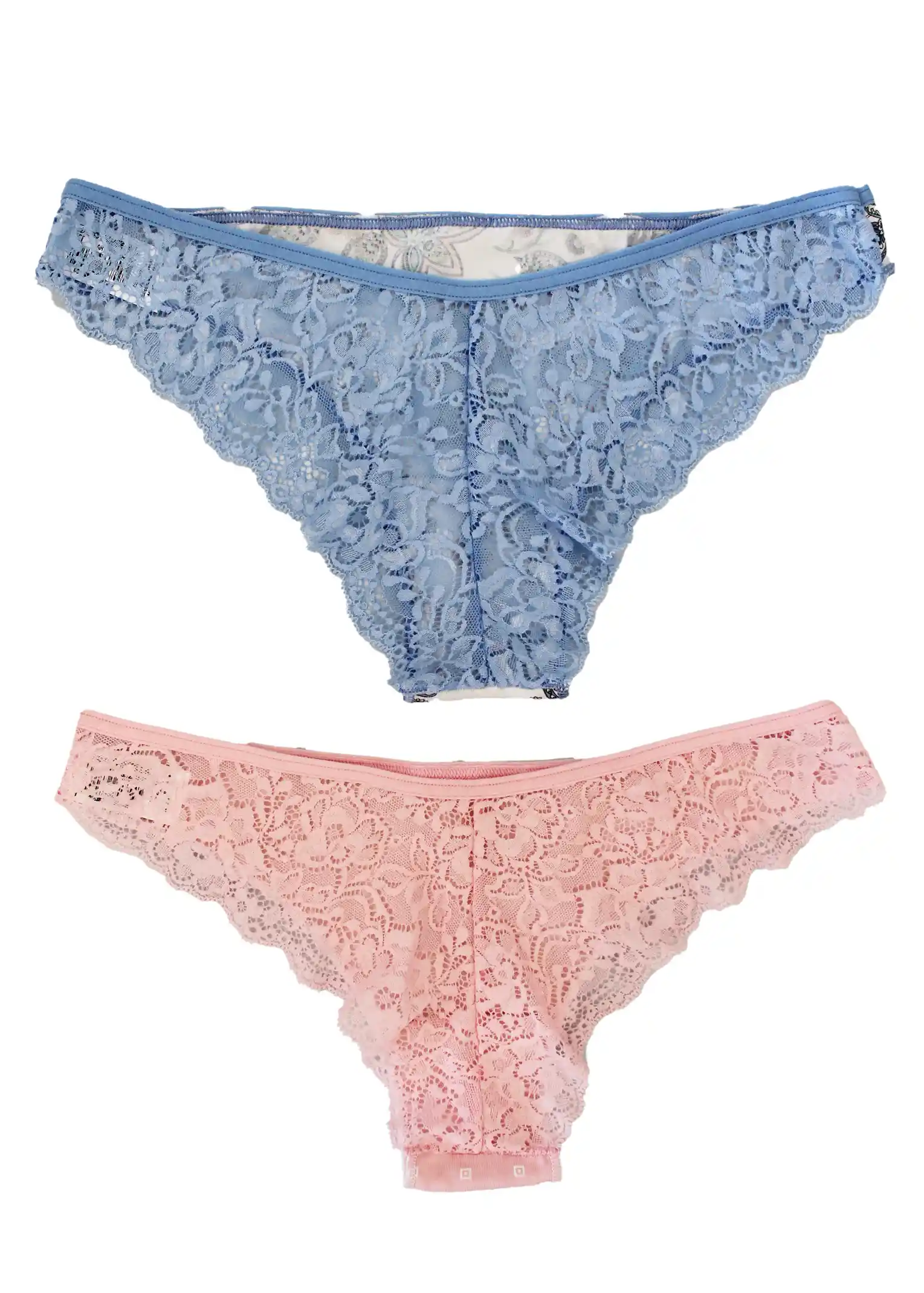 Slip Brasiliano Cotone Merletto | Cotonella b100 - immagine 3