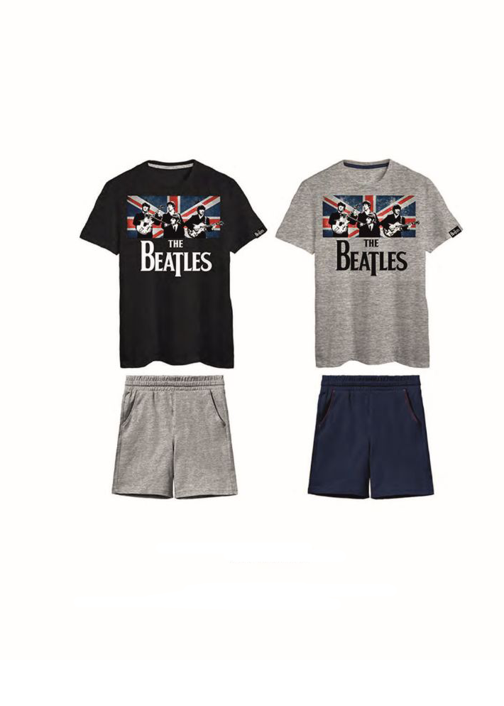 Completo manica corta cotone Uomo | The Beatles - immagine 3