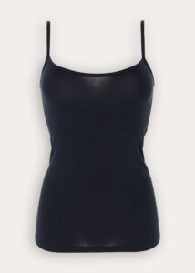 Top Canotta Donna Cotonella con spalline strette